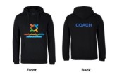 Adult Pop Over Hoodie - Black 
